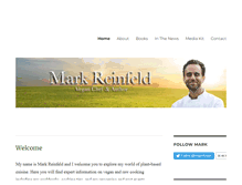 Tablet Screenshot of markreinfeld.com